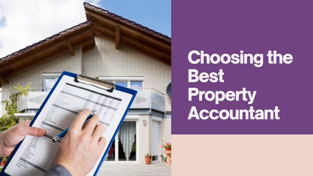 property accountant for real estate business