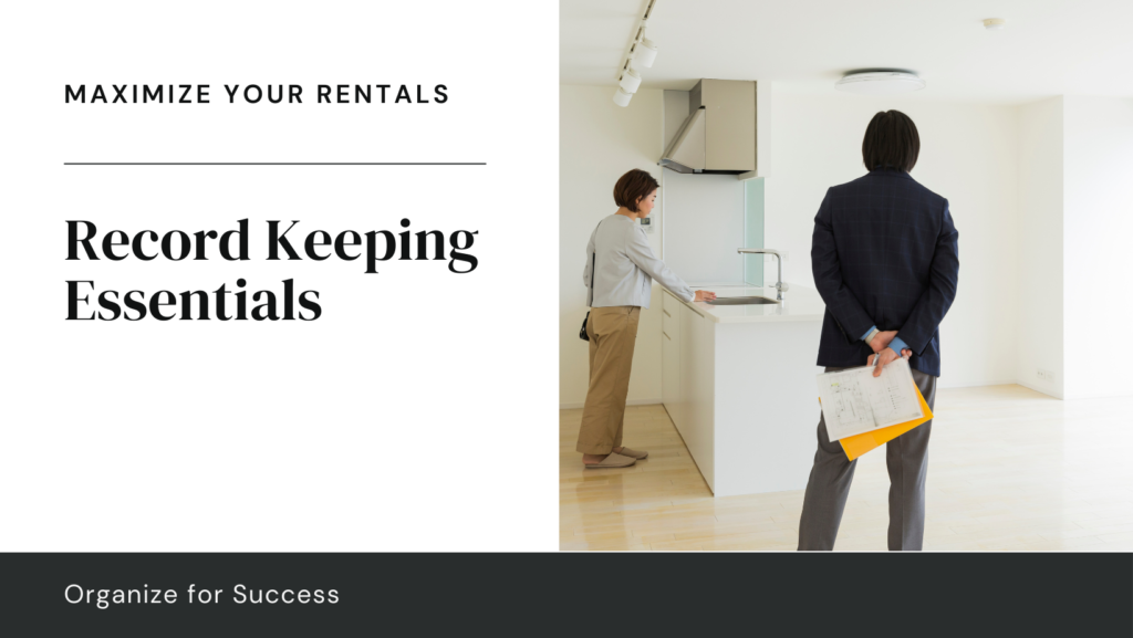 Record-Keeping for Rental Properties